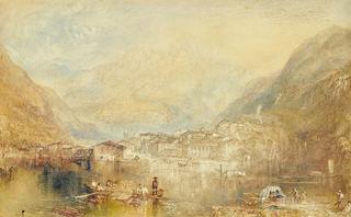 Brunnen, from the Lake of Lucerne