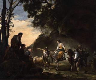 Landscape with Travellers