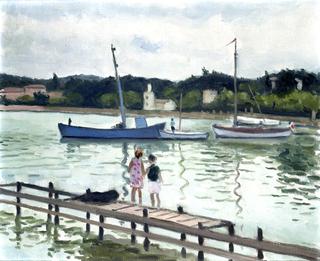 Children at Porquerolles