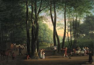 The Dancing Glade at Sorgenfri North of Copenhagen