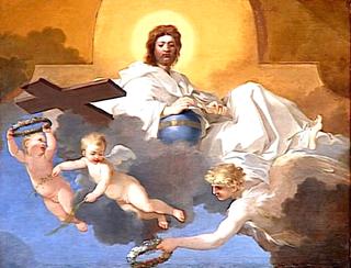 Christ Surrounded by Angels