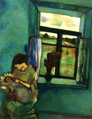 Bella and Ida by the Window