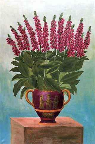 Vase of Digitalis