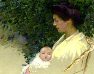 Mother and Baby (Alice Grew and Anita)