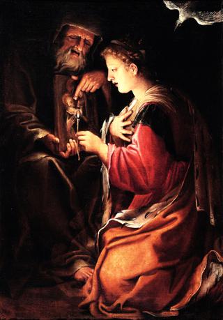 St Catherine and the Hermit