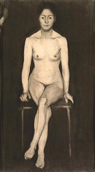 Seated Female Nude