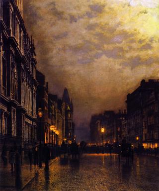 London, Piccadilly at Night