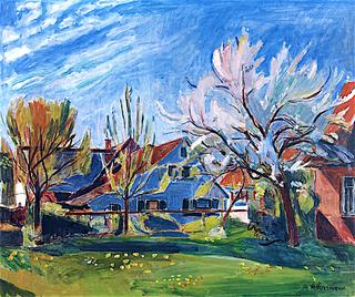 Houses at Lake Constance (Langenargen)