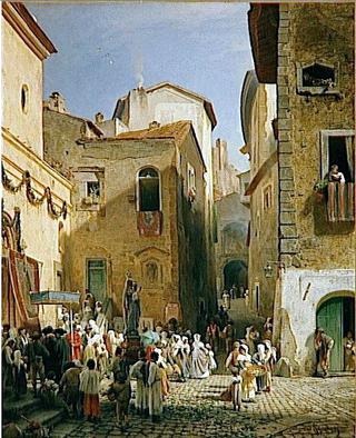 A Party at Genazzano