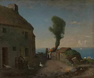 The edge of the village of Gruchy