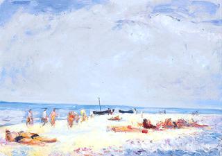 Beach at Jastrzebia Gora
