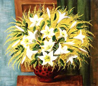 Lilies and Mimosas