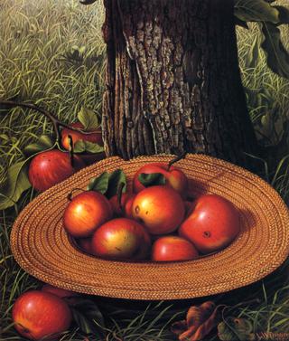 Apples, Hat and Tree