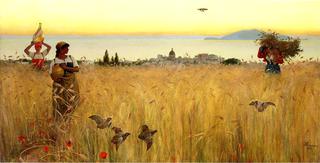 Women in the Wheat Fields, Anacapri
