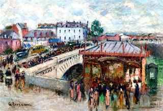 The Tramway Station, Pont Corneille, Rouen