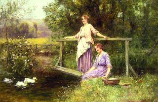 Feeding the Ducks