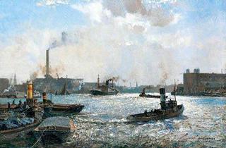 The Lower Pool and Limehouse Reach, London