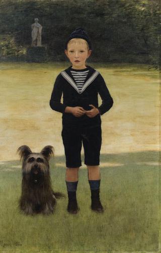 Portait of a Child in Sailor Costume