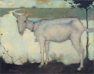 An Old Goat by the Lake