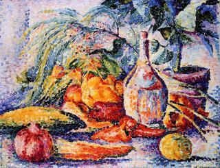 Still Life with Bottle of Wine