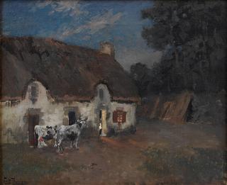 Farm in Brittany, Evening