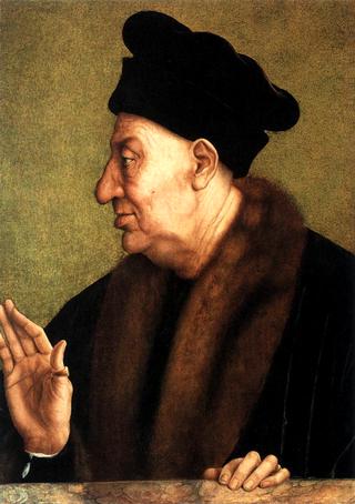 Profile Portrait of an Old Man