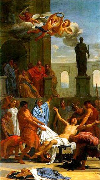 The Martyrdom of St Lawrence
