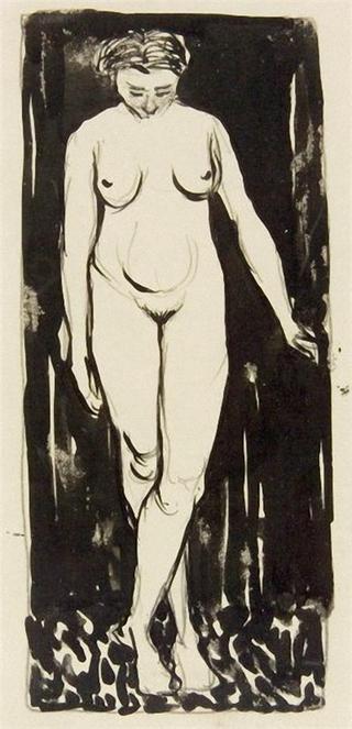 Standing Female Nude