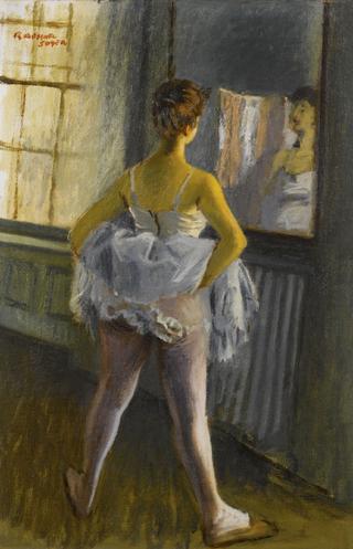 Dancer Facing a Mirror