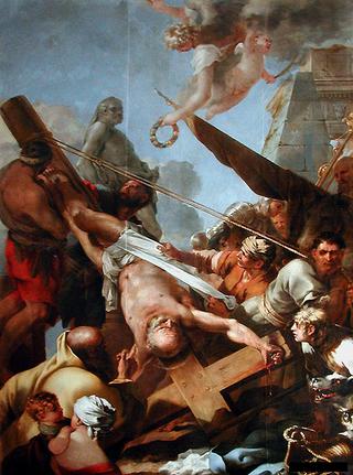 Saint Peter Crucilfied