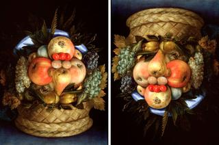 Basket of Fruit (up and down)