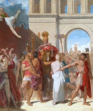 The Martyrdom of St Symphorian (study)