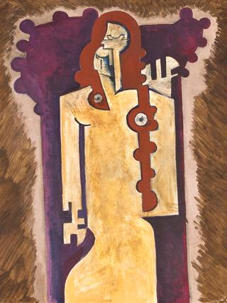 Femme Cubist (study)
