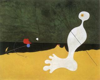Person Throwing a Stone at a Bird