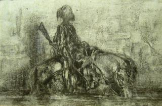 Cavalier arabe
