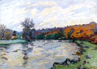 The Dam at Ganetin, Crozant