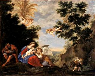 The Rest during the Flight into Egypt