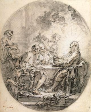 Pilgrims at Emmaus