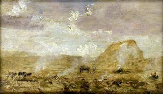 Landscape with Haystack