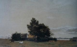 View from the Limekiln with Copenhagen in the Background