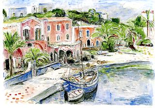 Red Houses on the Harbor