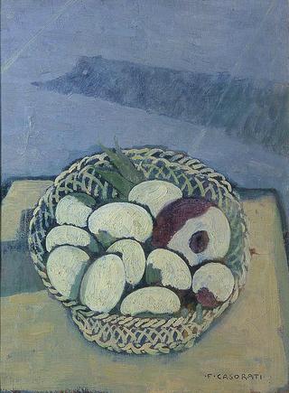 Basket of Eggs and Turnips