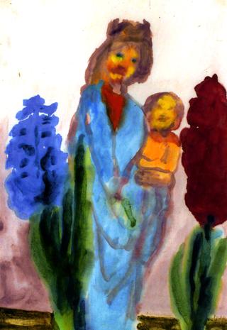 Madonna with Hyacinths