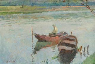 Fishing on the Oise