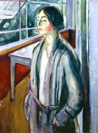 Young Woman on the Veranda