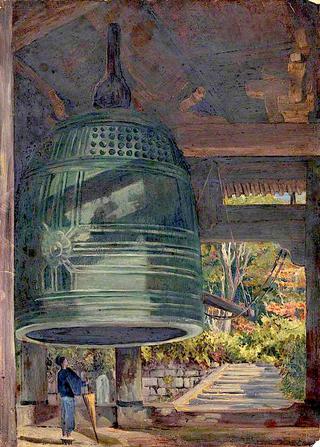 Great Bell of the Cheone Temple (Shenie Temple), Kyoto, Japan