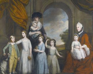 Portrait of the Children of William Craven, 6th Baron Craven