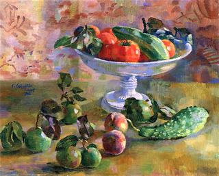 Autumn Still Life with Meisner Cup