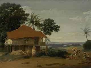 Brazilian Landscape with a Worker's House