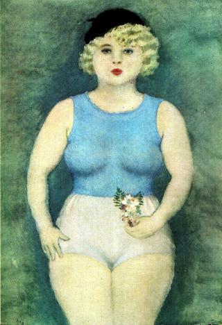 Girl with a Bouquet